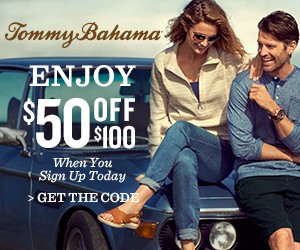 Tommy Bahama $50 Off Coupon