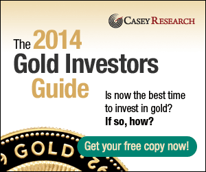 Free 2014 Gold Investor's Guide From Casey Research