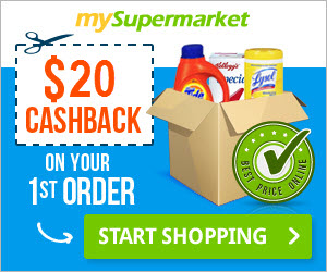 MySupermarket - Spend $80, Get $20 Cash Back
