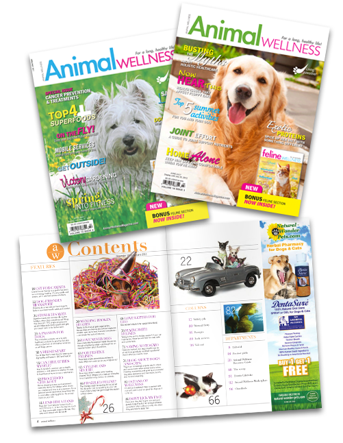 Free Issue Of Animal Wellness Magazine | JustFreeStuff